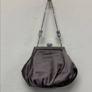 Judith Lieber satin mini bag
